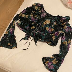 Floral 2000s Blouse